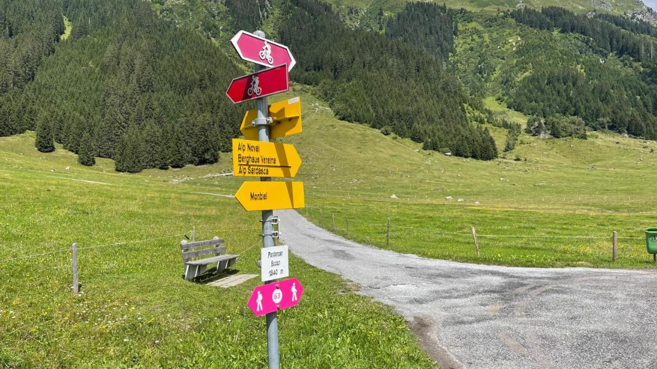 Ferienwohnung Mit Idyllischer Aussicht Klosters-Serneus Extérieur photo