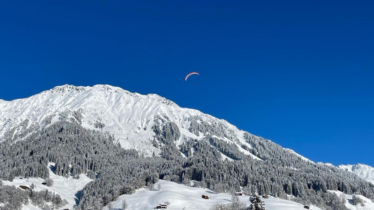 Ferienwohnung Mit Idyllischer Aussicht Klosters-Serneus Extérieur photo