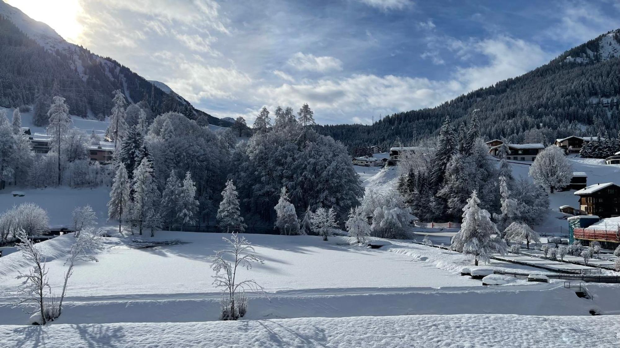 Ferienwohnung Mit Idyllischer Aussicht Klosters-Serneus Extérieur photo